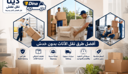 أفضل طرق نقل الاثاث بأمان 99%..أسرار اختيار أفضل شركة دينا نقل عفش بأسعار مناسبة
